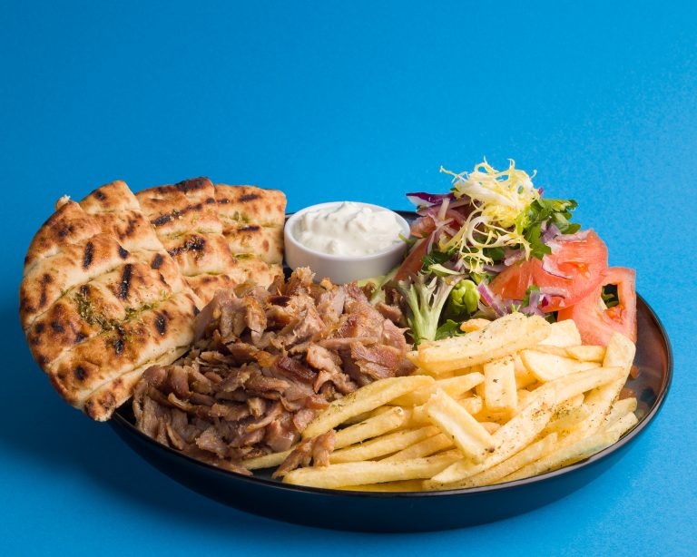Gyros Pork Plate Pascal Greek and Grill